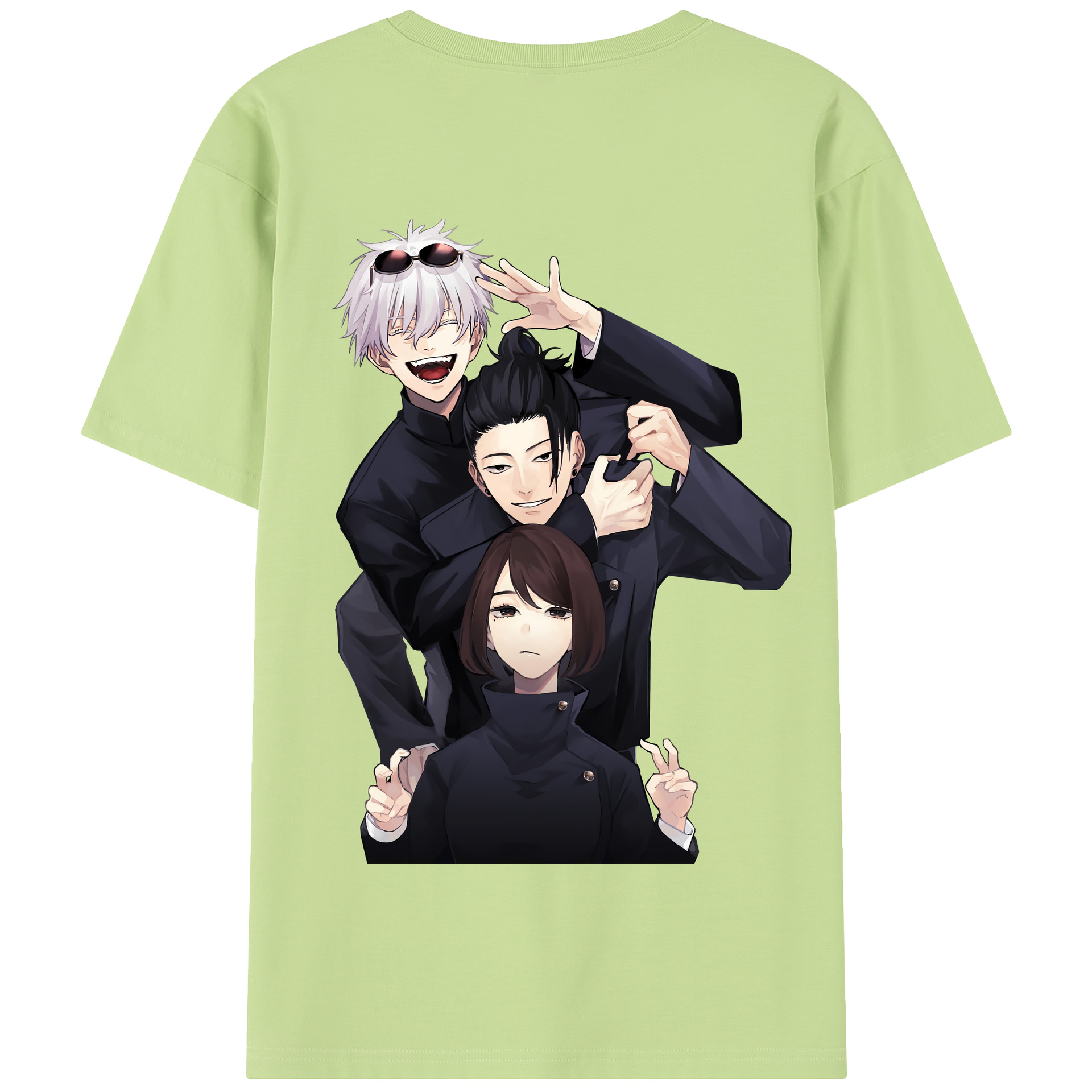 （画像用） 呪術廻戦 Jujutsu Kaisen 綿100％半袖Tシャツ（背面プリント）